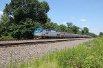 Amtrak 124 with train 07T heading West